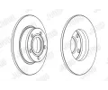 JURID Brzdov kotou - 255 mm JRD 562503JC, 562503JC