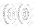 JURID Brzdov kotou - 320 mm JRD 562511JC-1, 562511JC-1