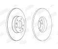 JURID Brzdov kotou - 290 mm JRD 562525JC, 562525JC