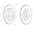 JURID Brzdov kotou - 302 mm JRD 562536JC, 562536JC