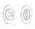 JURID Brzdov kotou - 260 mm JRD 562542JC, 562542JC