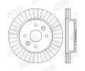 JURID Brzdov kotou - 254 mm JRD 562557JC, 562557JC