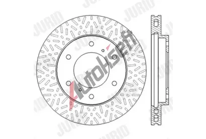 JURID Brzdový kotouč - 290 mm JRD 562572JC, 562572JC JURID Brzdový kotouč - 290 mm JRD 562572JC, 562572JC