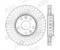 JURID Brzdov kotou - 296 mm JRD 562595JC, 562595JC