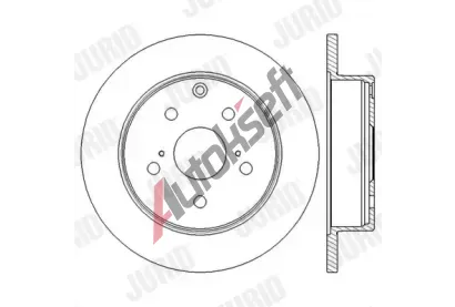JURID Brzdov kotou - 281 mm JRD 562601JC, 562601JC