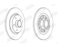 JURID Brzdov kotou s loiskem - 274 mm JRD 562609J-1, 562609J-1