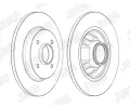 JURID Brzdov kotou s loiskem - 268 mm JRD 562611J-1, 562611J-1