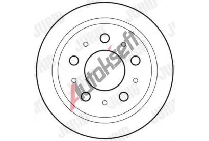 JURID Brzdový kotouč - 300 mm JRD 562629JC, 562629JC  JURID Brzdový kotouč - 300 mm JRD 562629JC, 562629JC