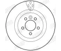 JURID Brzdov kotou - 360 mm JRD 562654JC, 562654JC