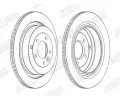 JURID Brzdov� kotou� - 350 mm JRD 562657JC-1, 562657JC-1