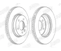 JURID Brzdov kotou - 317 mm JRD 562666JC-1, 562666JC-1