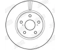 JURID Brzdov kotou - 296 mm JRD 562689JC, 562689JC
