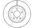 JURID Brzdov kotou - 320 mm JRD 562701JC, 562701JC
