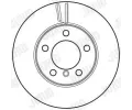 JURID Brzdový kotouč - 294 mm JRD 562708JC, 562708JC