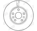 JURID Brzdov kotou NONOX - 280 mm JRD 562730JC, 562730JC