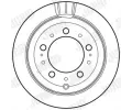 JURID Brzdov kotou - 329 mm JRD 562744JC, 562744JC