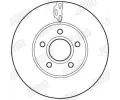 JURID Brzdov kotou - 278 mm JRD 562752JC, 562752JC