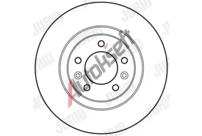 JURID Brzdov kotou - 290 mm JRD 562762JC, 562762JC