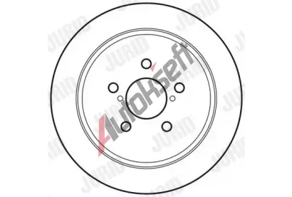 JURID Brzdov kotou - 274 mm JRD 562826JC, 562826JC