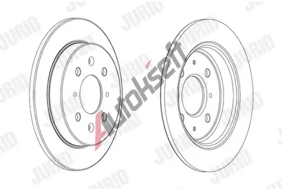 JURID Brzdov kotou - 239 mm JRD 562851JC, 562851JC