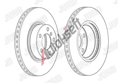 JURID Brzdov kotou - 328 mm JRD 562891JC-1, 562891JC-1