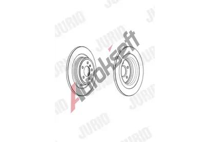 JURID Brzdov kotou - 325 mm JRD 562955JC, 562955JC