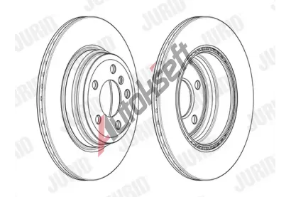 JURID Brzdov kotou - 330 mm JRD 562980JC, 562980JC