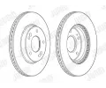JURID Brzdov kotou - 280 mm JRD 562986JC, 562986JC