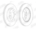 JURID Brzdov� kotou� - 266 mm JRD 562993JC, 562993JC