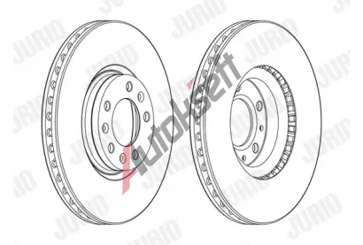 JURID Brzdov kotou - 304 mm JRD 562994JC, 562994JC