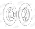 JURID Brzdový kotouč - 249 mm JRD 562996JC, 562996JC