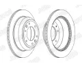 JURID Brzdov kotou - 324 mm JRD 563007JC, 563007JC