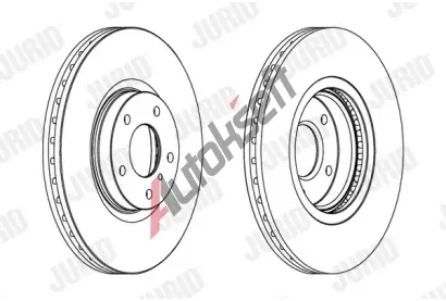 JURID Brzdov kotou - 320 mm JRD 563032JC-1, 563032JC-1