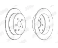 JURID Brzdov kotou - 269 mm JRD 563037JC, 563037JC