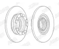 JURID Brzdov kotou - 308 mm JRD 563125J, 563125J