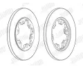 JURID Brzdov kotou - 308 mm JRD 563139JC, 563139JC