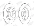 JURID Brzdový kotouč - 264 mm JRD 563159JC, 563159JC