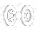 JURID Brzdov kotou - 277 mm JRD 563217JC, 563217JC