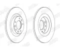 JURID Brzdov kotou - 290 mm JRD 563218JC, 563218JC