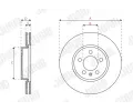 JURID Brzdov kotou - 276 mm JRD 563228JC, 563228JC