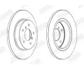 JURID Brzdov kotou - 290 mm JRD 563229JC, 563229JC