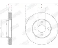 JURID Brzdov� kotou� - 262 mm JRD 563230JC, 563230JC