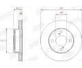 Brzdov kotou JURID ‐ JRD 563253JC