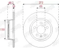 JURID Brzdov kotou PREMIER JRD 563255JC, 563255JC