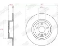 JURID Brzdov kotou - 317 mm JRD 563264JC, 563264JC