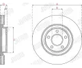 JURID Brzdový kotouč - 320 mm JRD 563277JC-1, 563277