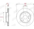 JURID Brzdov kotou - 280 mm JRD 563279JC, 563279JC