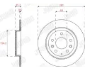 JURID Brzdov kotou - 281 mm JRD 563285JC, 563285JC