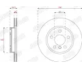 JURID Brzdový kotouč - 280 mm JRD 563291JC, 563291JC