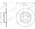 JURID Brzdov kotou - 251 mm JRD 563295JC, 563295JC